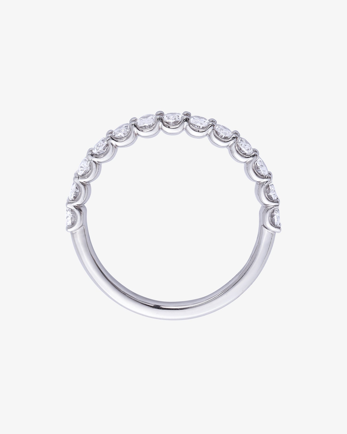 1.16ct Oval Diamond Band