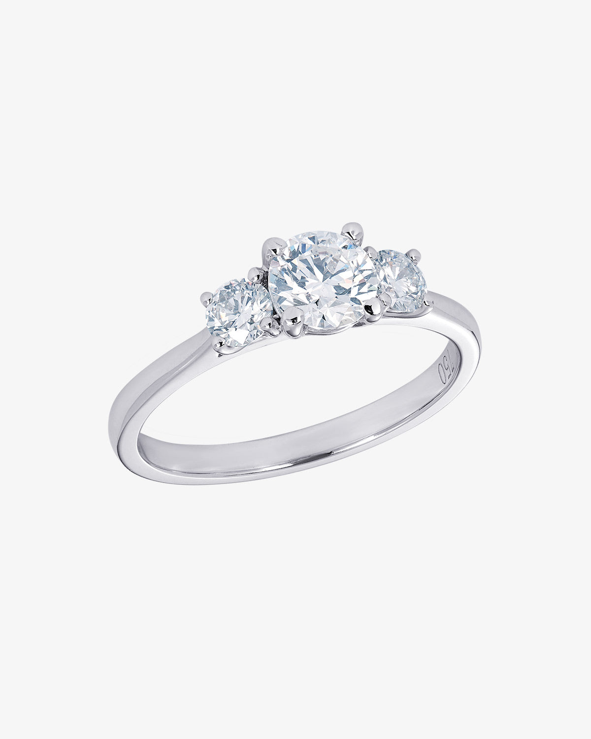 Diamond Trilogy Engagement Ring