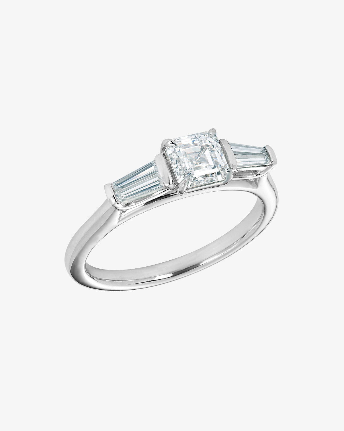 Diamond Trilogy Engagement Ring