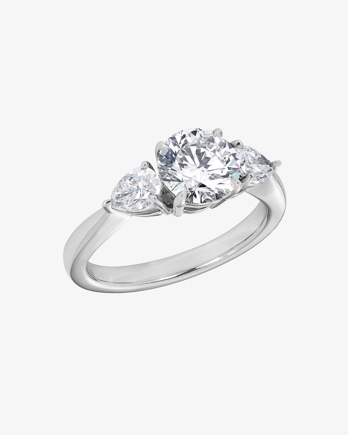 Diamond Trilogy Engagement Ring