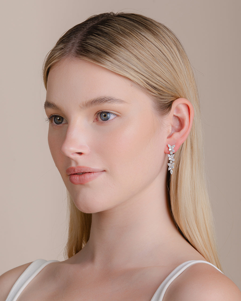 Diamond Drop 4.54ct Earrings