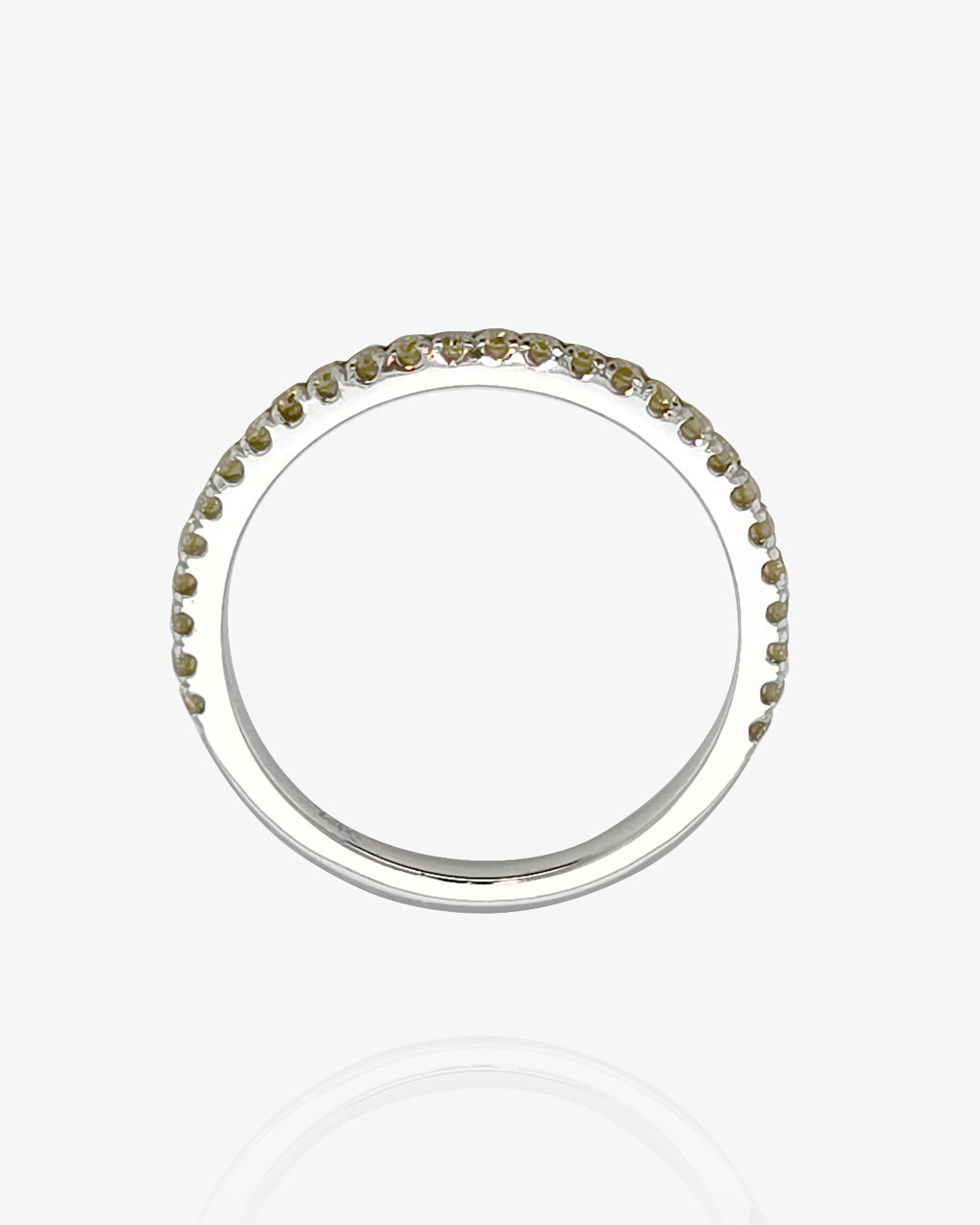 0.29ct Yellow Diamond Ring