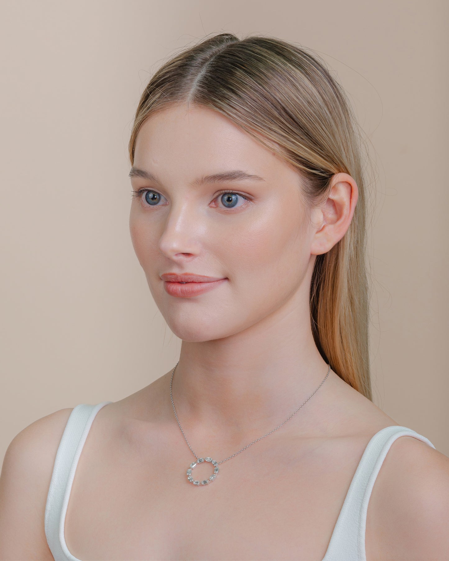 ASHOKA® Diamond Full Circle Pendant