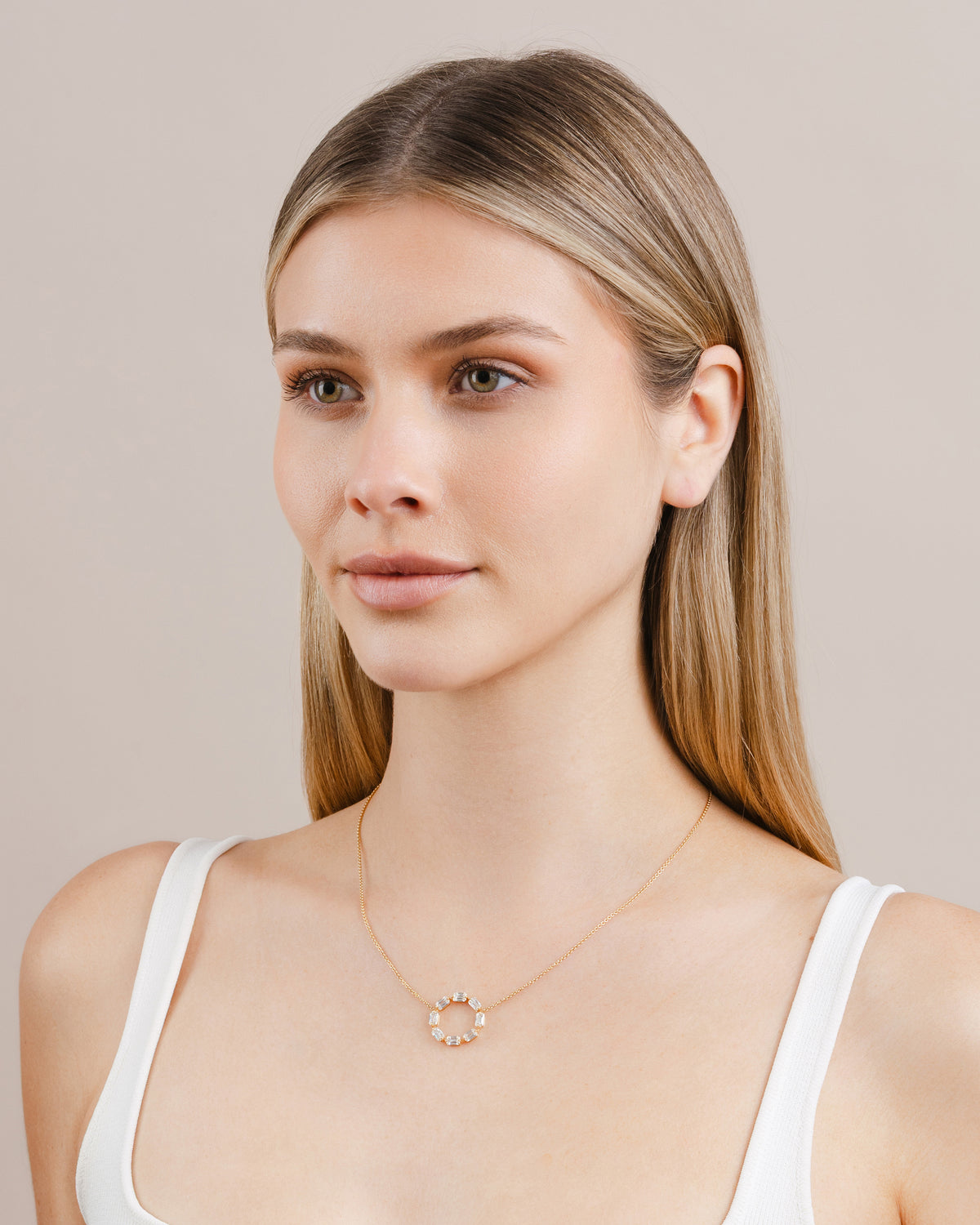 ASHOKA® Diamond Full Circle Pendant