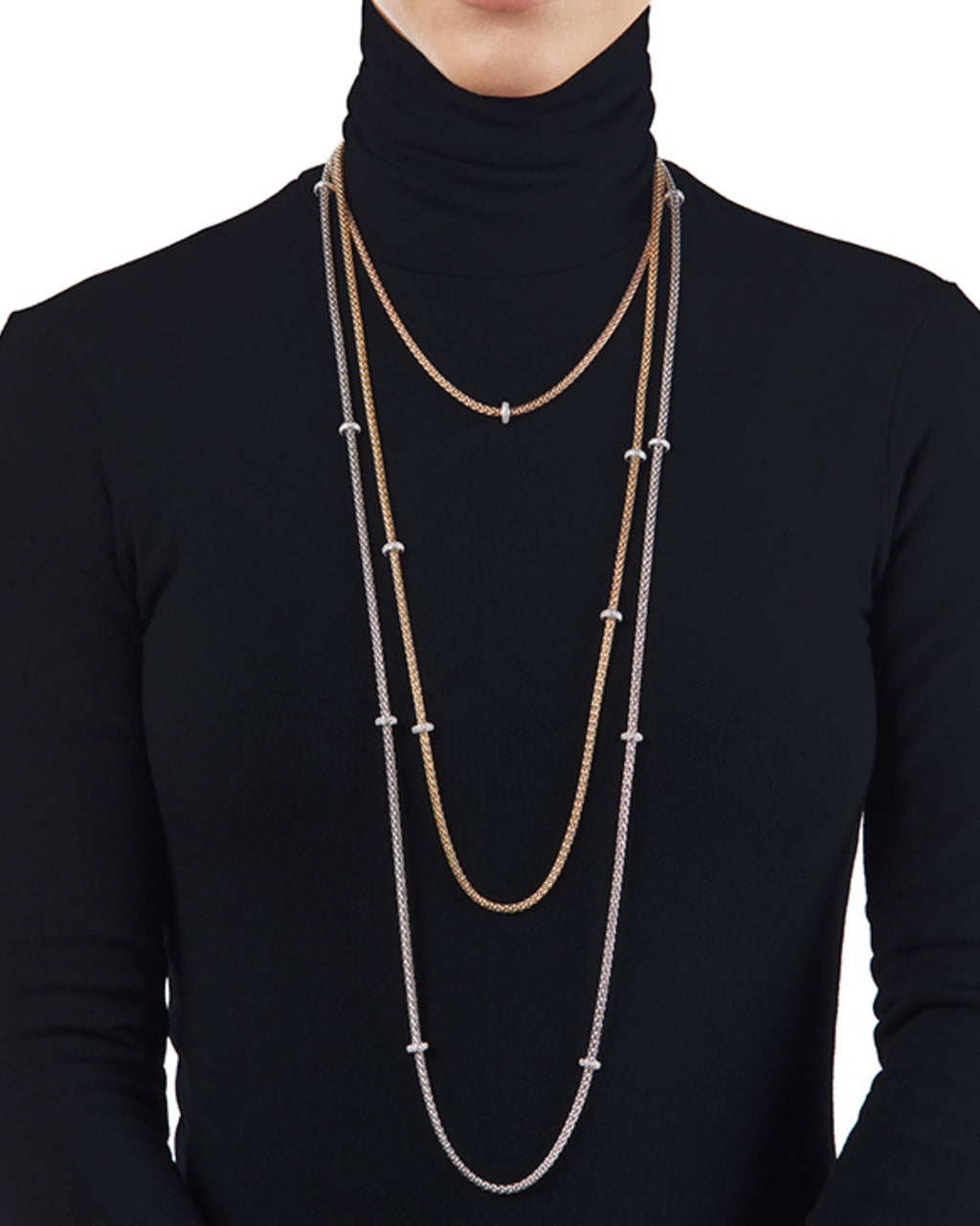 Fope Prima Diamond Pavé Necklace