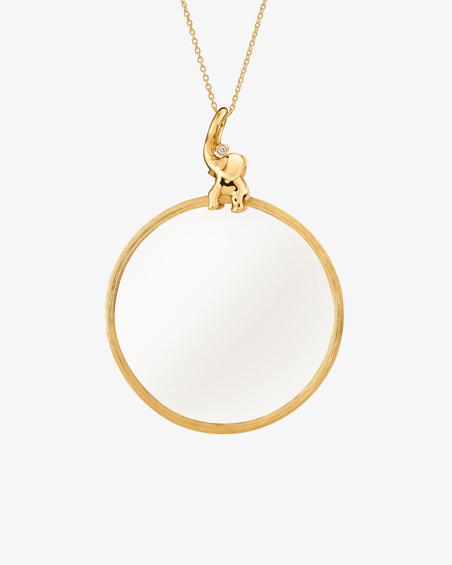 Ole Lynggaard Special Edition Elephant Monocle Pendant