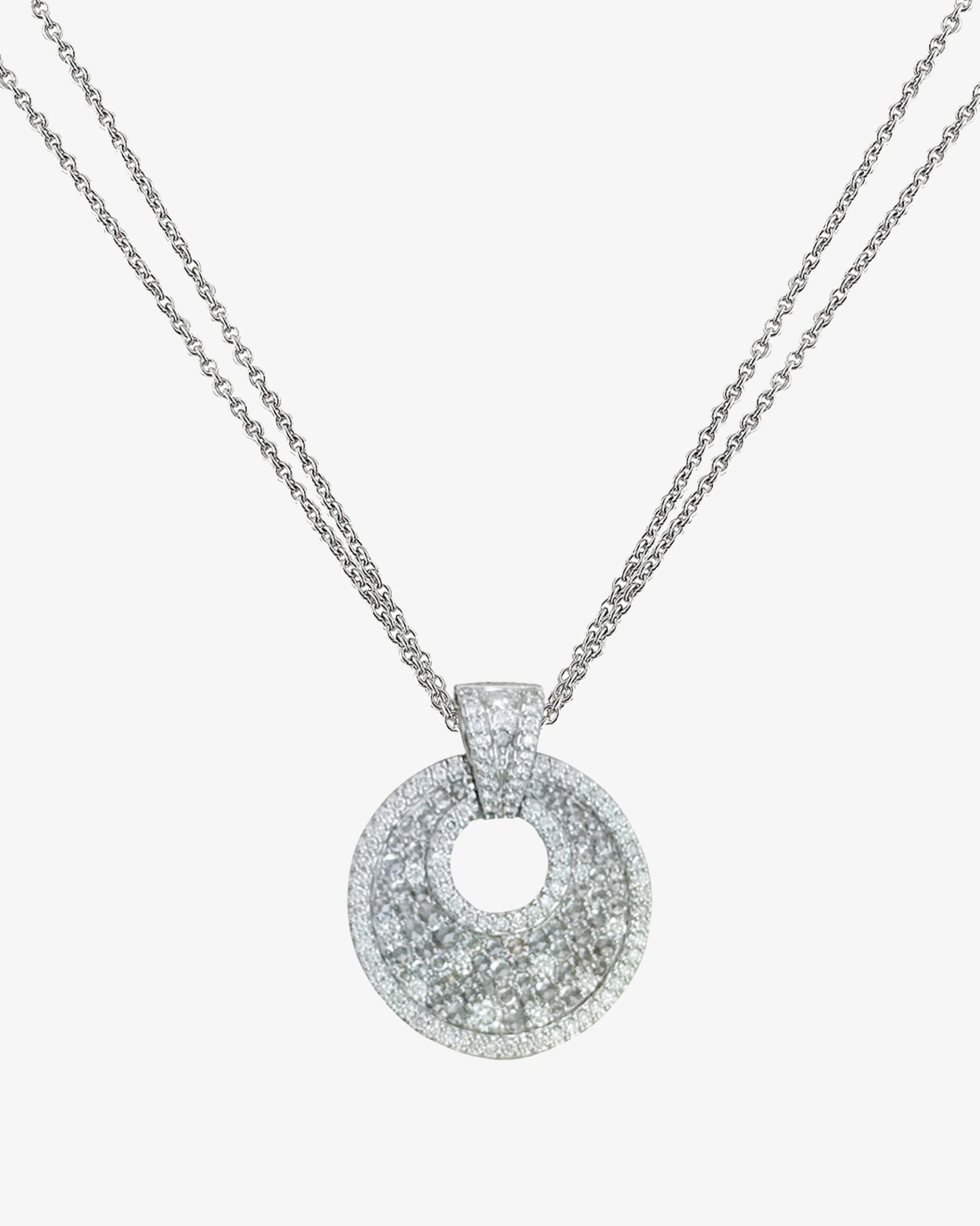 Diamond Circle Pendant