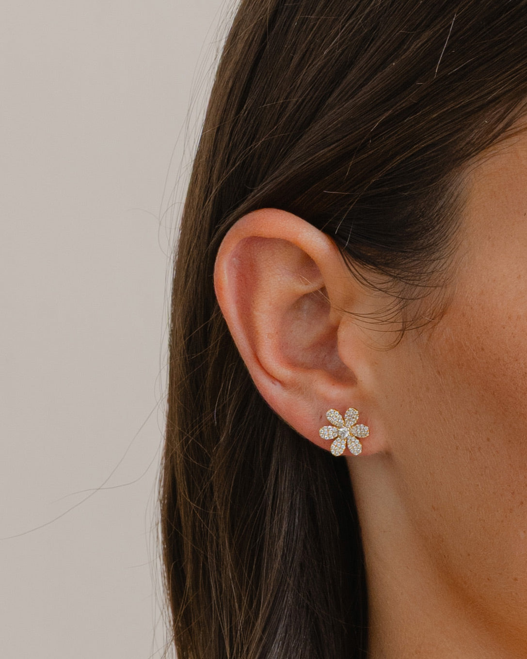 Flower Stud Earrings