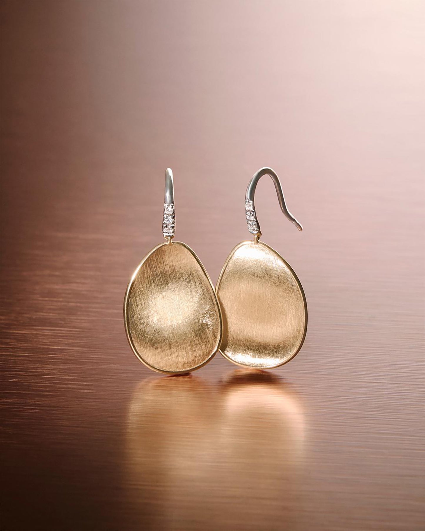 Marco Bicego 'Lunaria' Diamond Drop Earrings