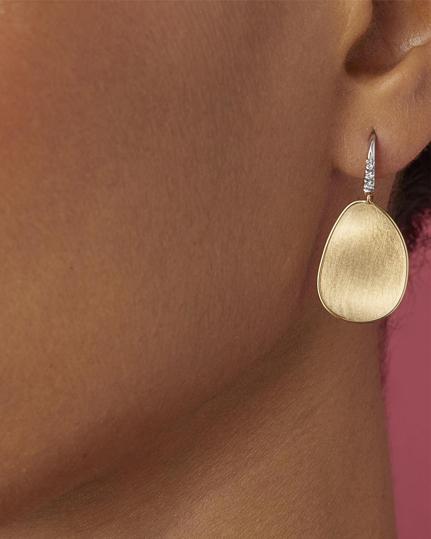 Marco Bicego 'Lunaria' Diamond Drop Earrings