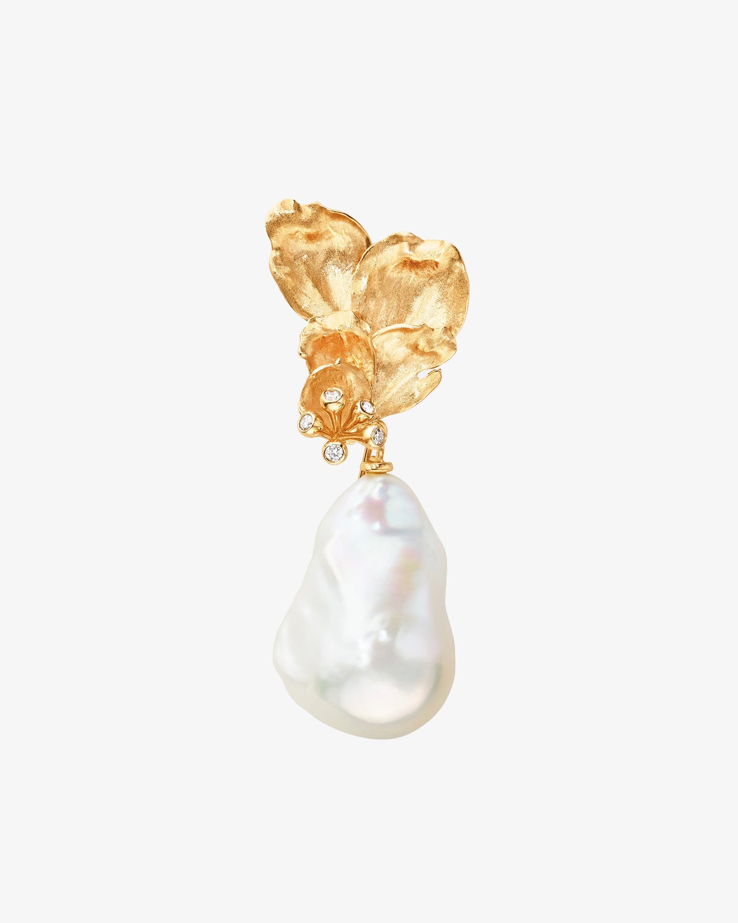 Ole Lynggaard Wild Rose Earrings