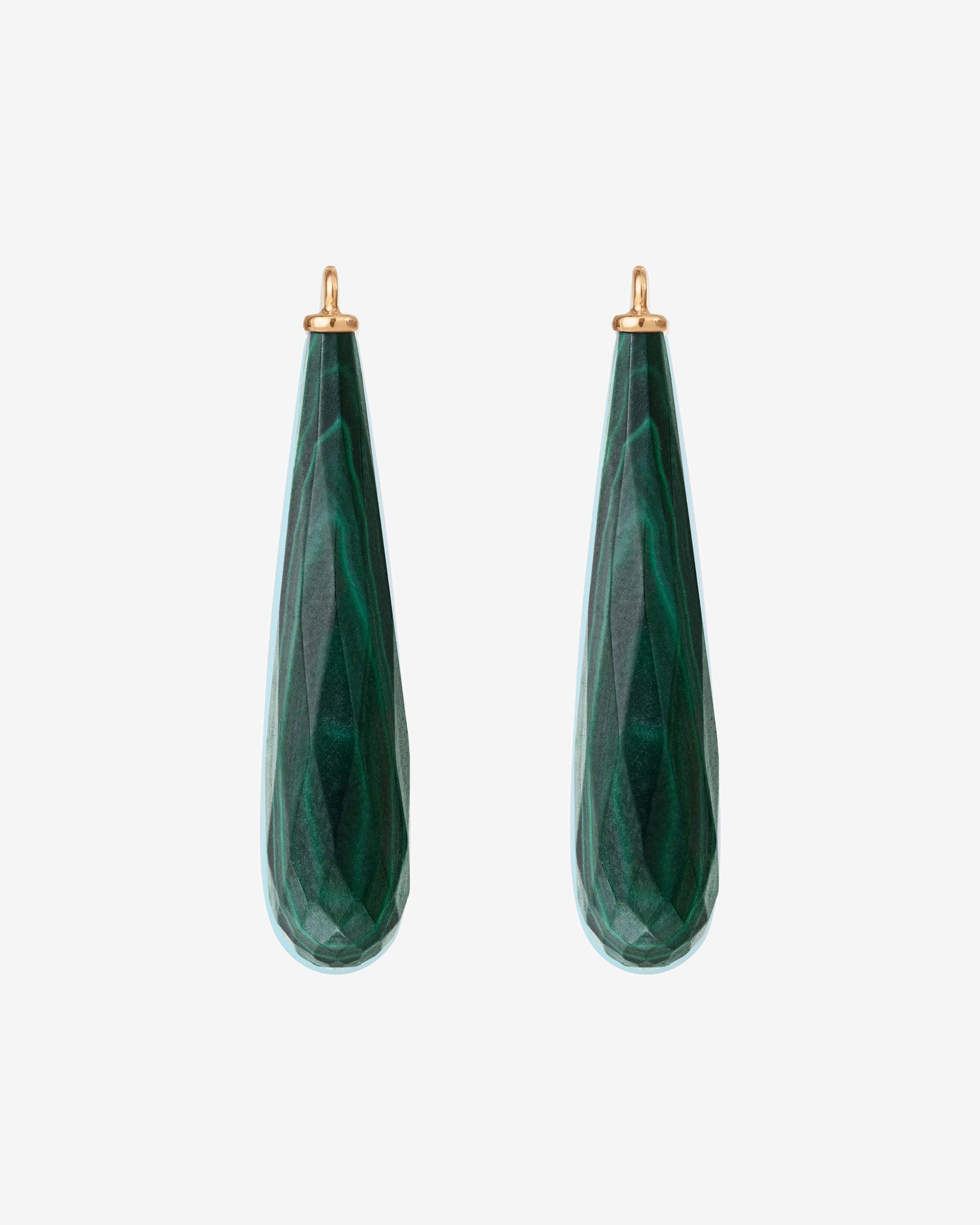 Ole Lynggaard Earring Malachite Pendant Drop