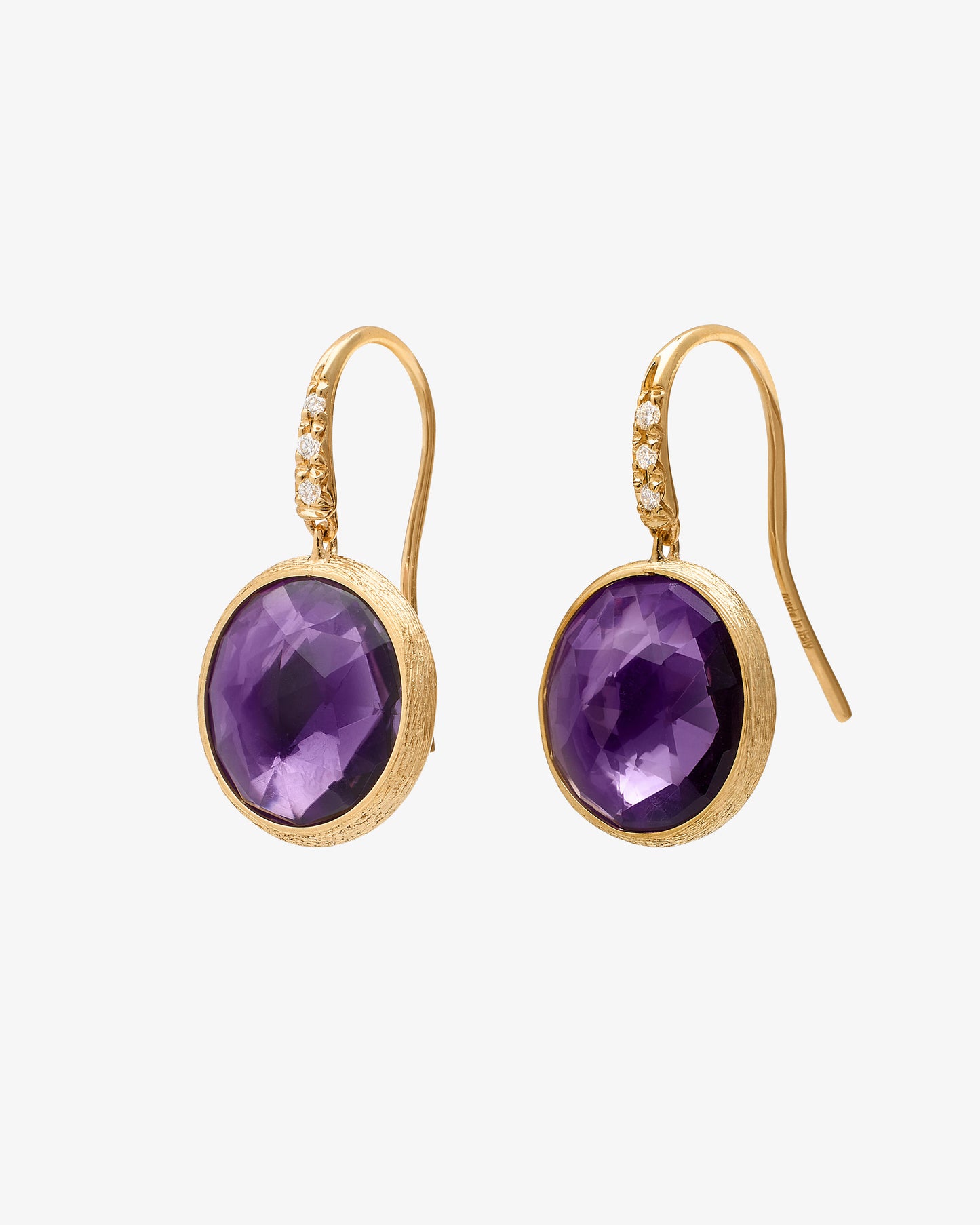 Marco Bicego 'Jaipur' Amethyst and Diamond Earrings