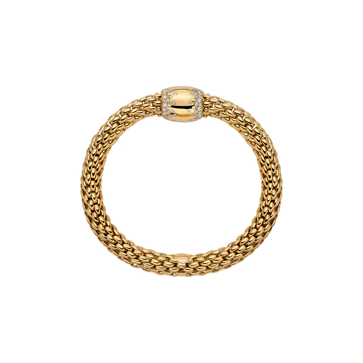 Fope 'Love Nest' Collection Flex'it Bracelet with Diamonds