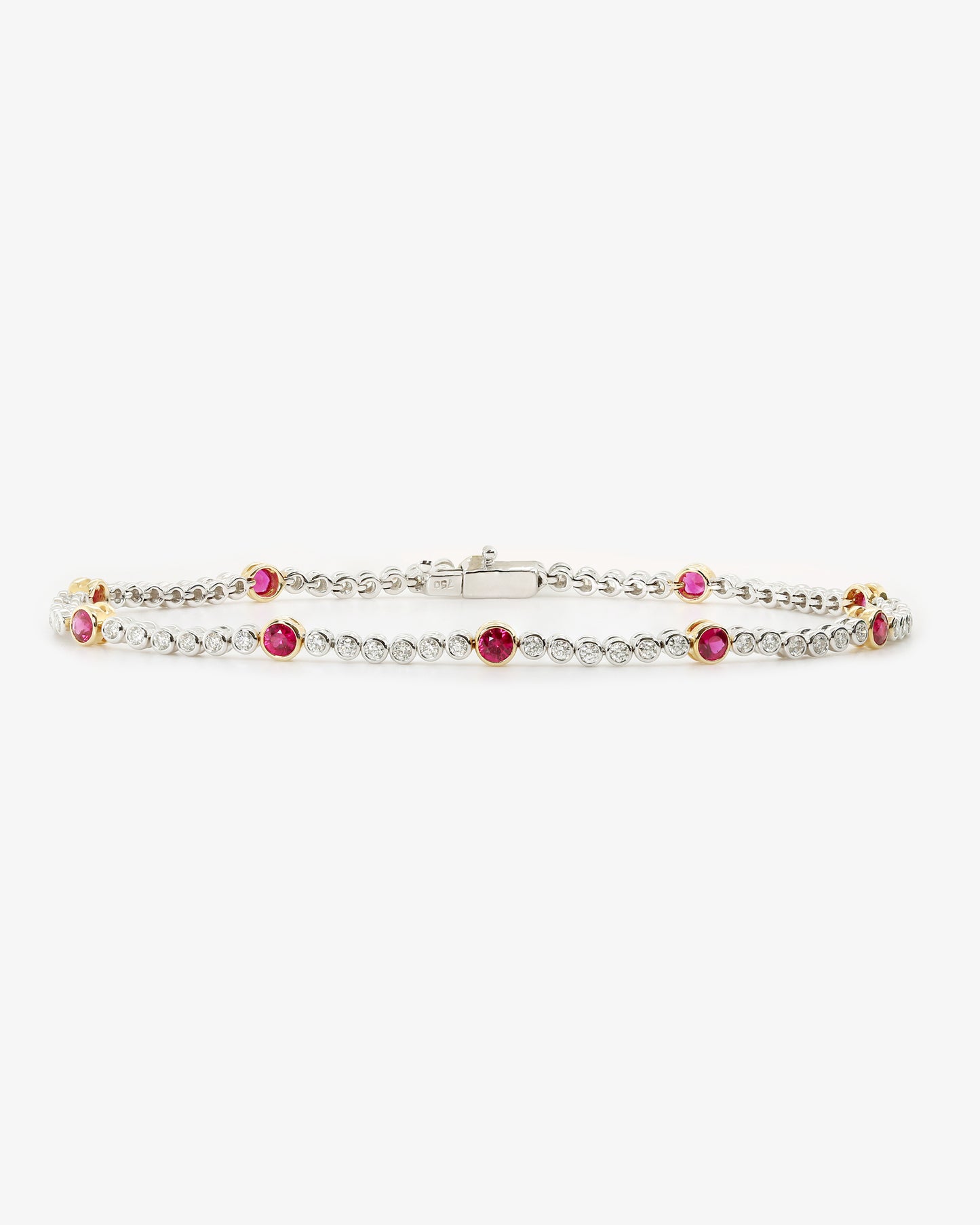 Diamond and Ruby Bracelet