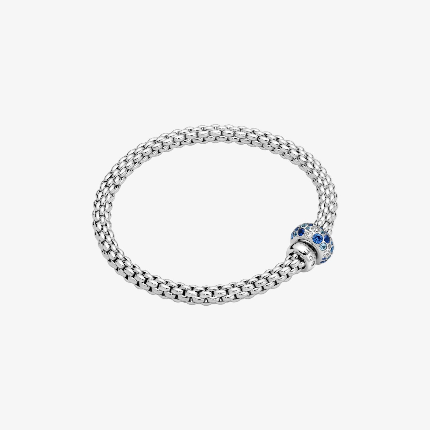 Fope 'Solo' Diamond and Sapphire Bracelet