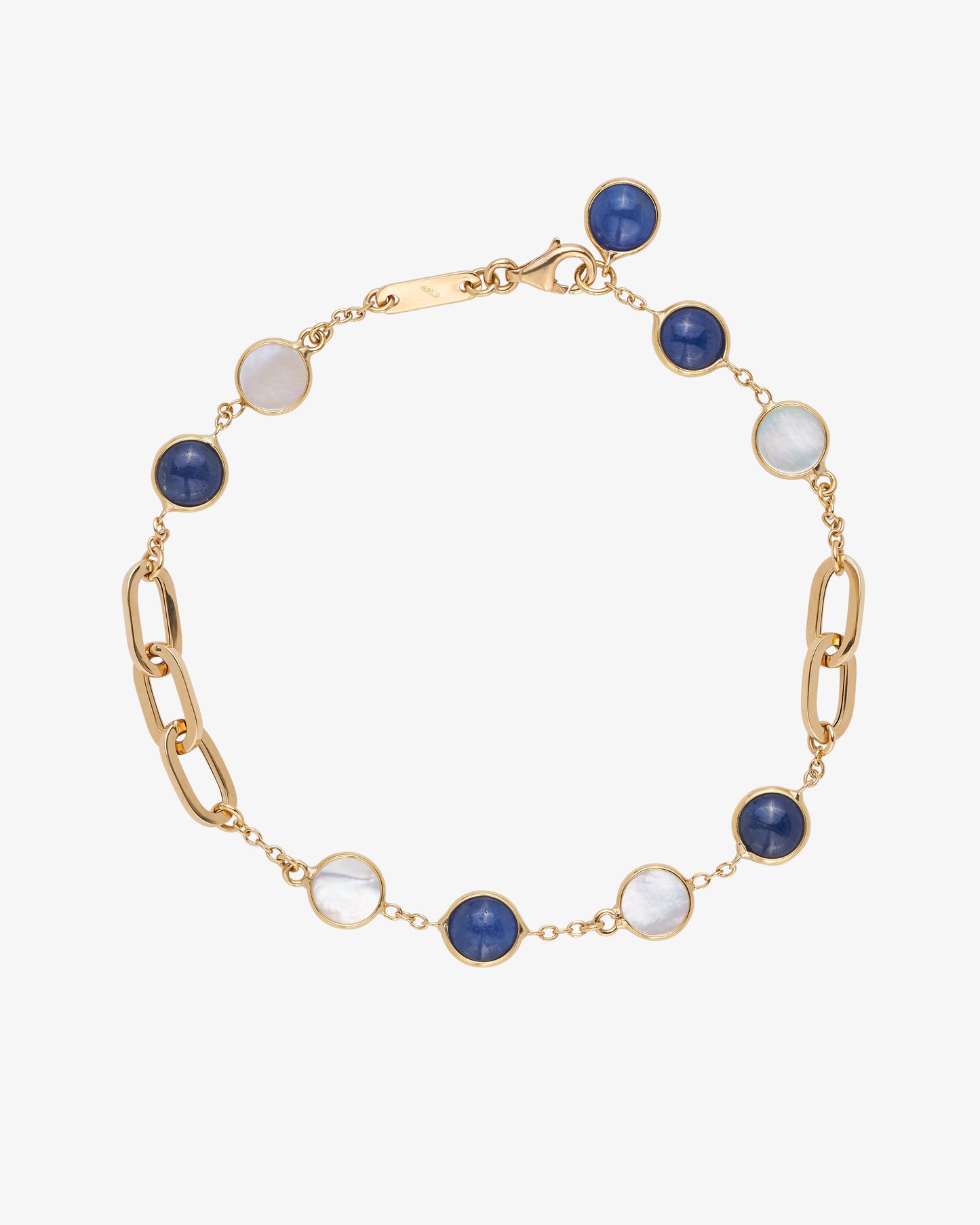 Gold Gemstone Bracelet
