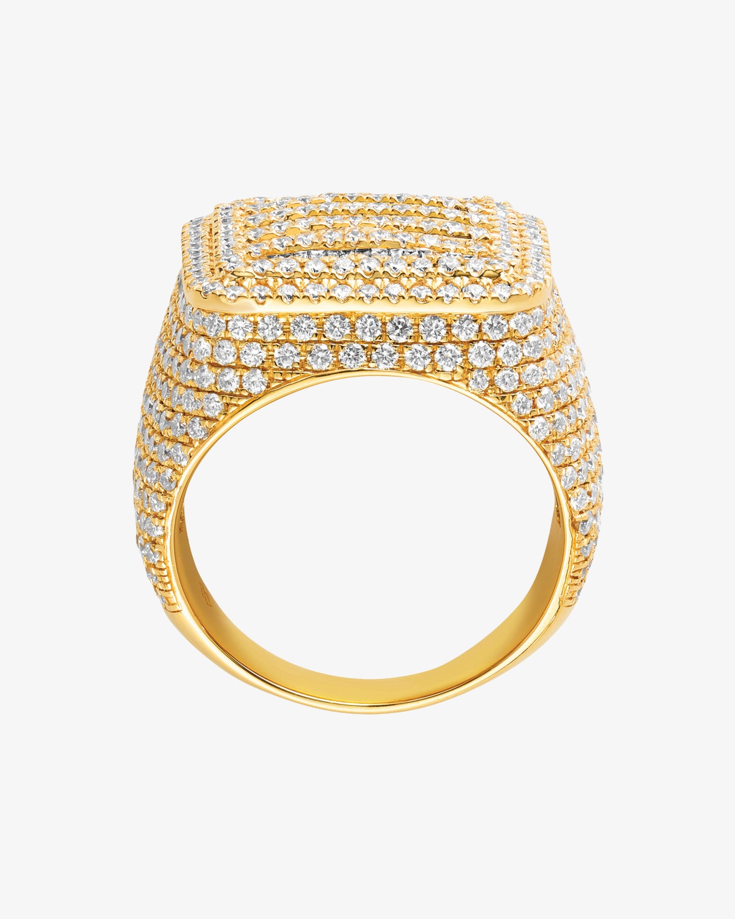 MW ‘Franchise’ - Diamond And Yellow Gold Ring