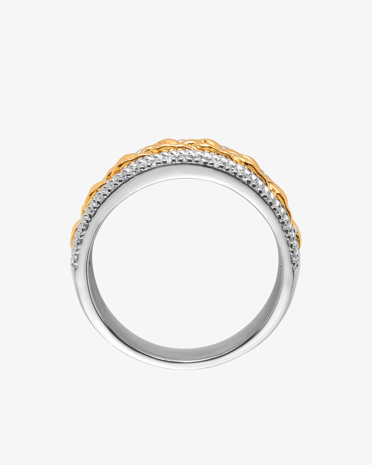 MW ‘Throne’ - Diamond, Yellow And White Gold Ring