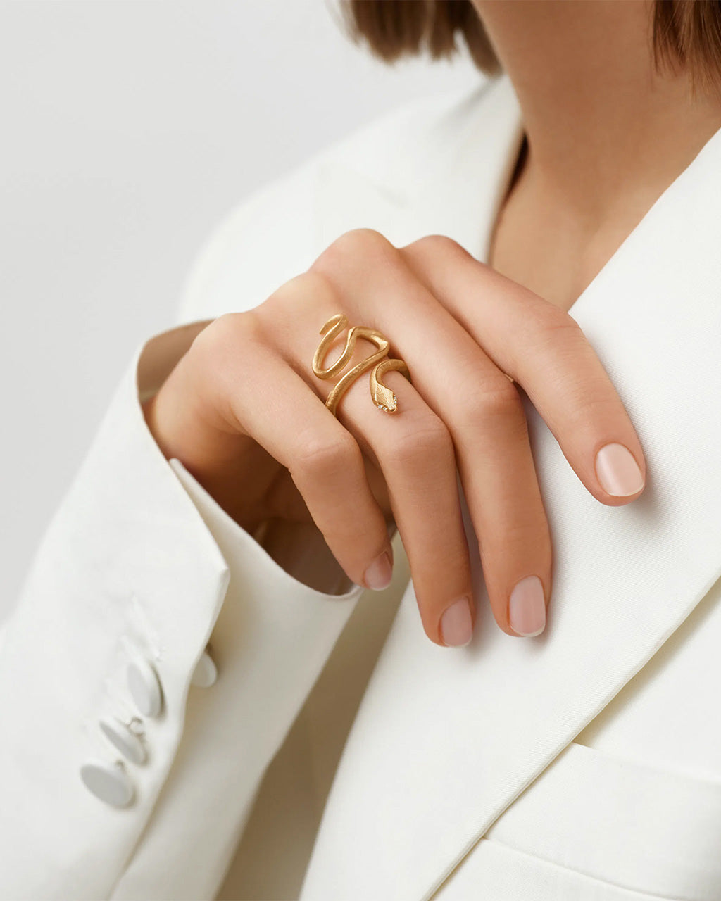 Ole Lynggaard Snakes Ring