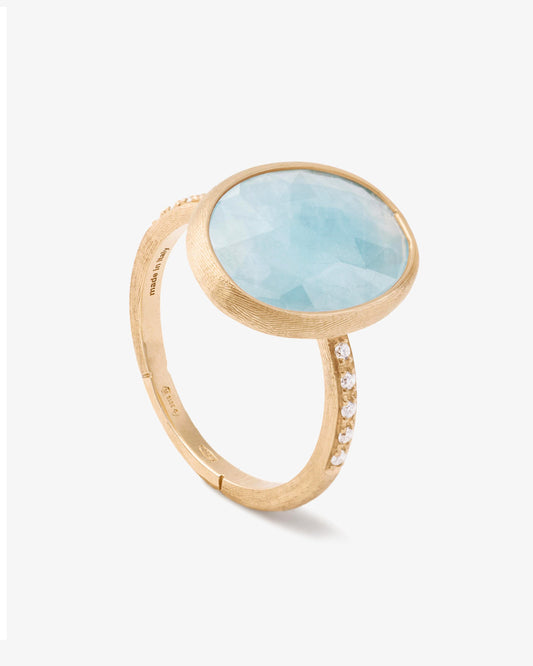 Marco Bicego Siviglia Collection Aquamarine Ring