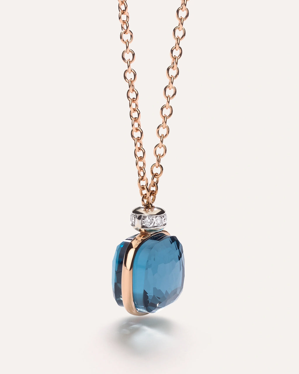 Pomellato Nudo London Blue Topaz Necklace