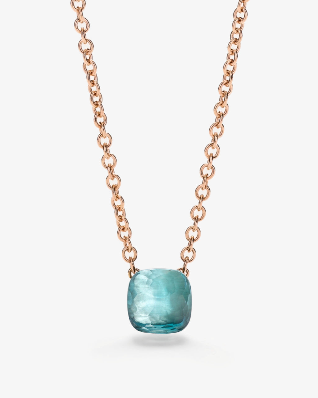 Pomellato Nudo Petit Necklace with Sky Blue Topaz