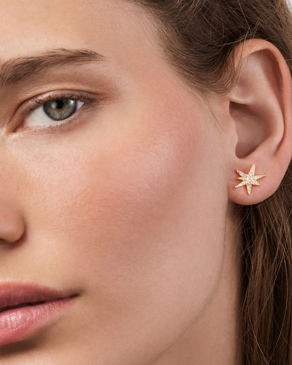 Ole Lynggaard Funky Stars Earrings Small