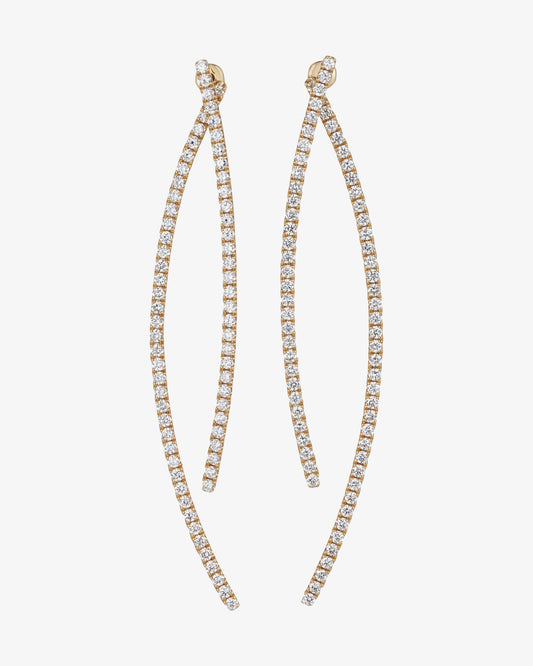 Diamond Pavé Set Earrings