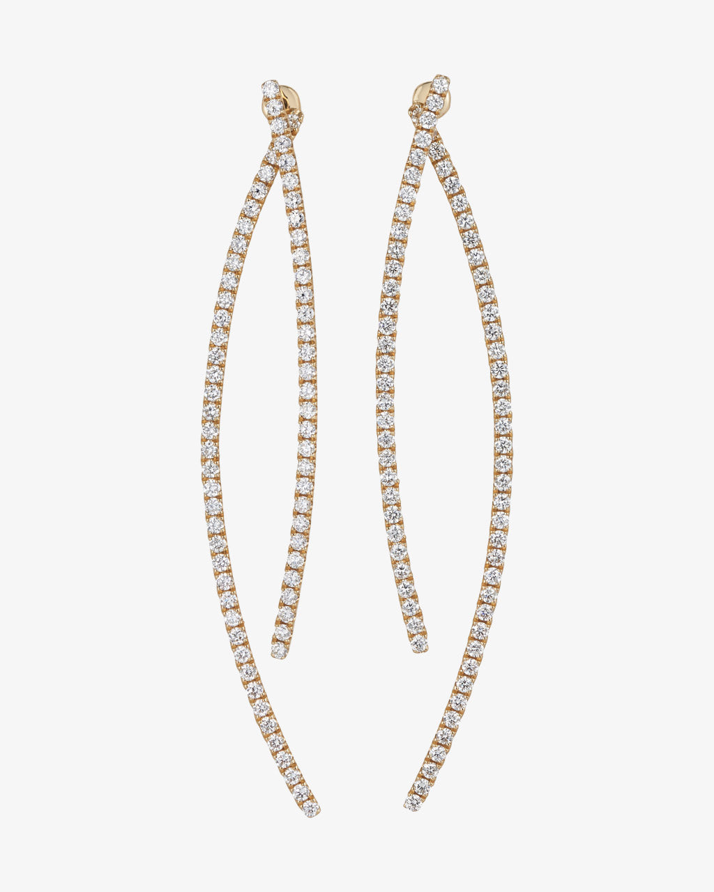 Diamond Pavé Set Earrings
