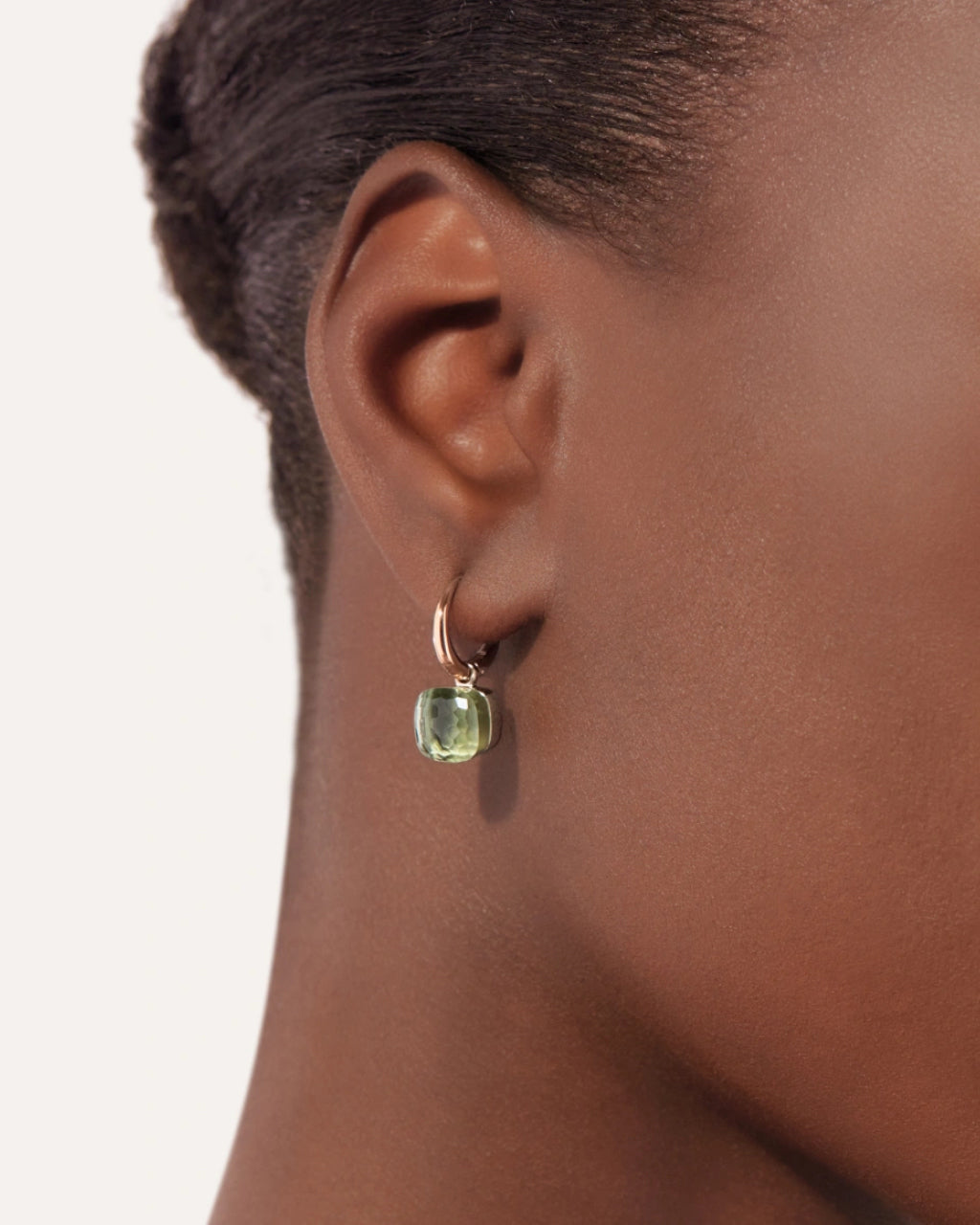 Pomellato Nudo Petit Earrings with Prasiolite