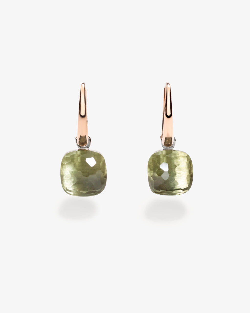 Pomellato Nudo Petit Earrings with Prasiolite