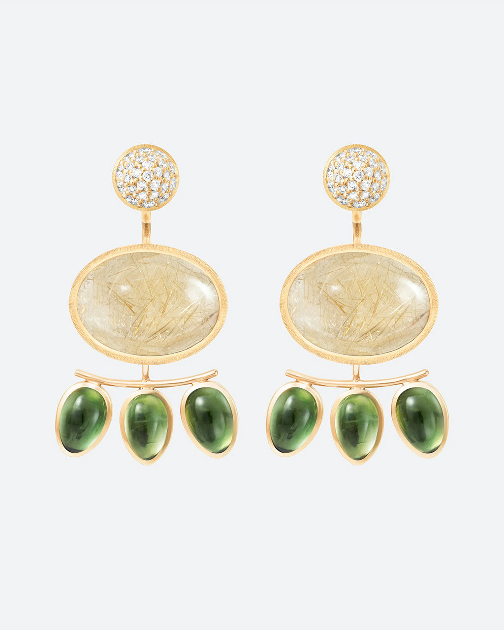 Ole Lynggaard Lotus Earring Pendants Small