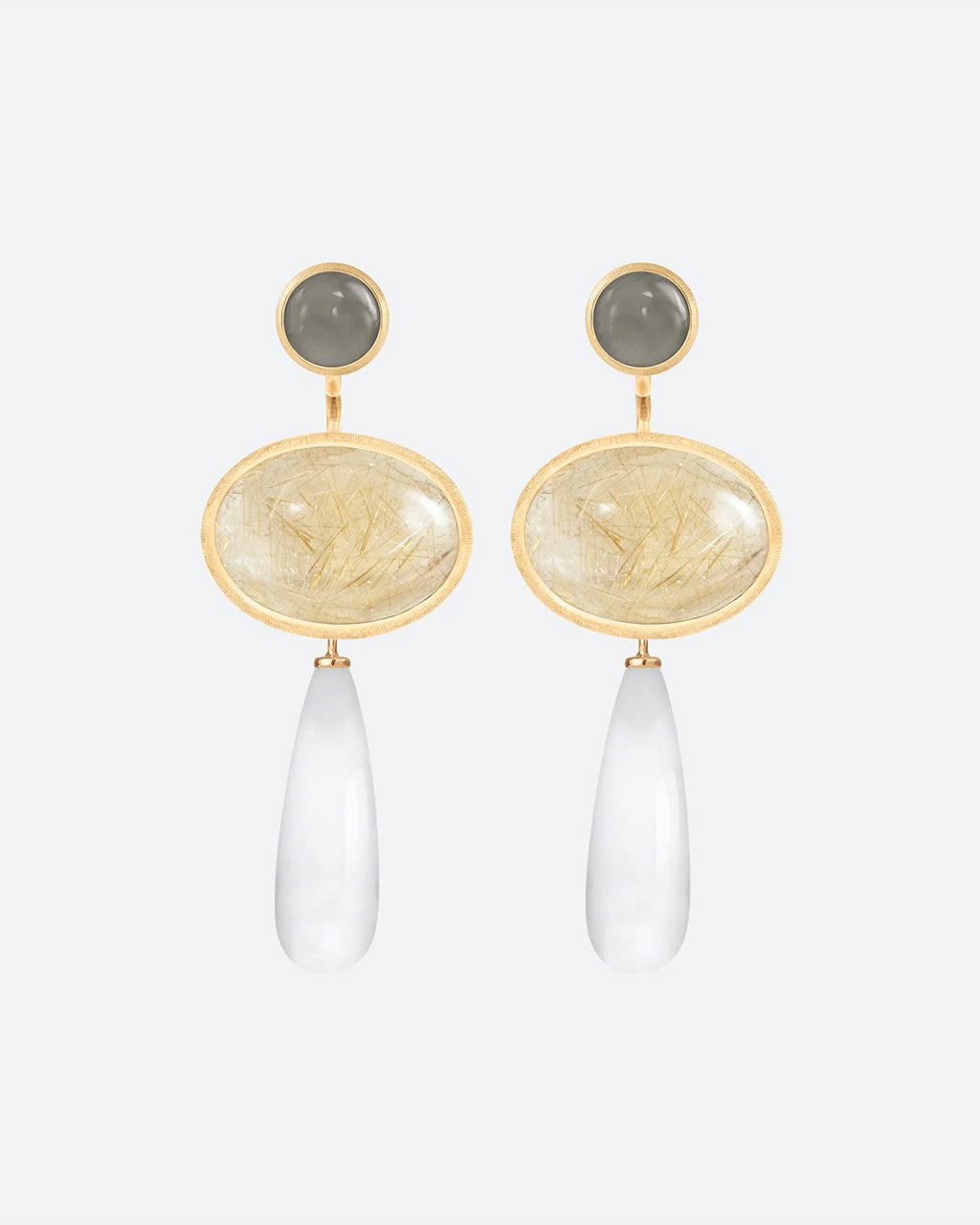 Ole Lynggaard Lotus Earring Pendants Small