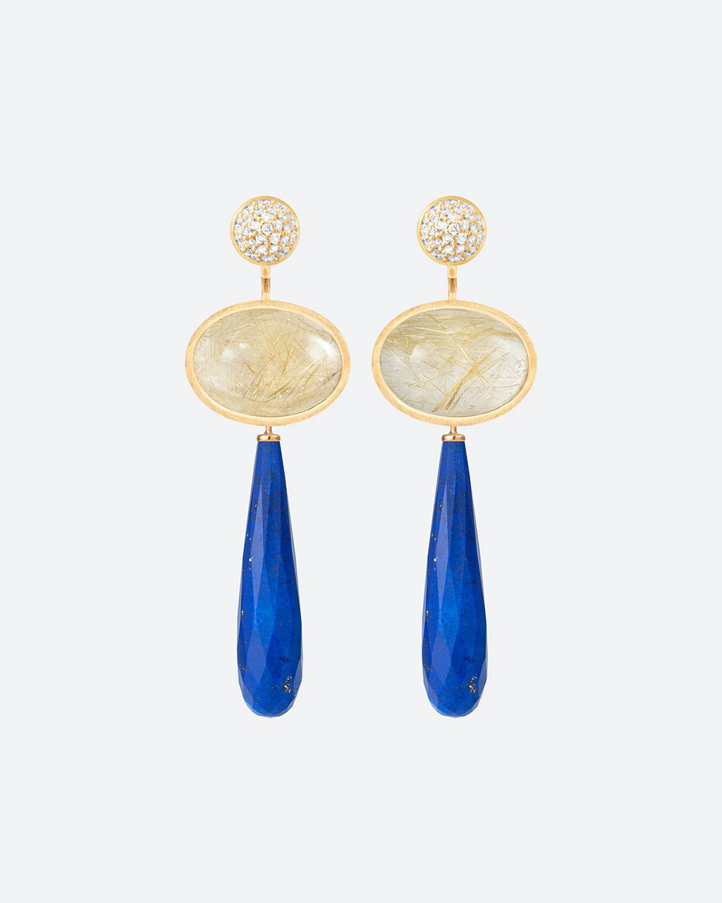 Ole Lynggaard Lotus Earring Pendants Small