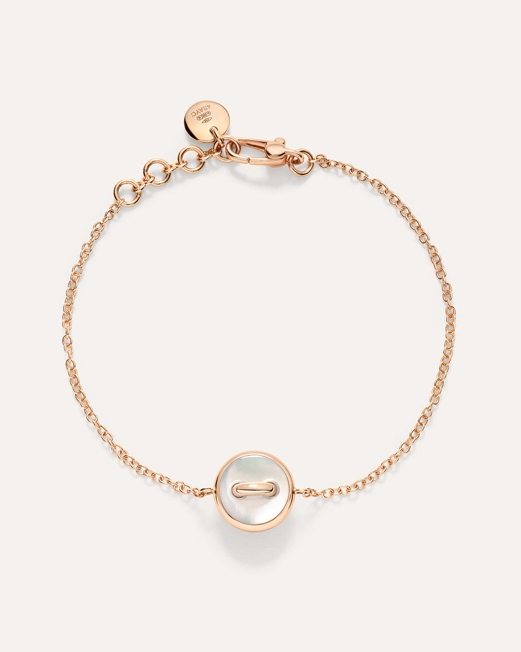 Pomellato Pom Pom Dot Mother of Pearl and Diamond Bracelet