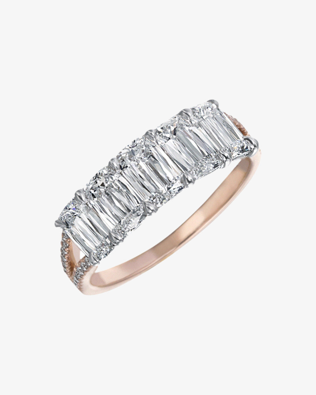 ASHOKA® Half Band Ring