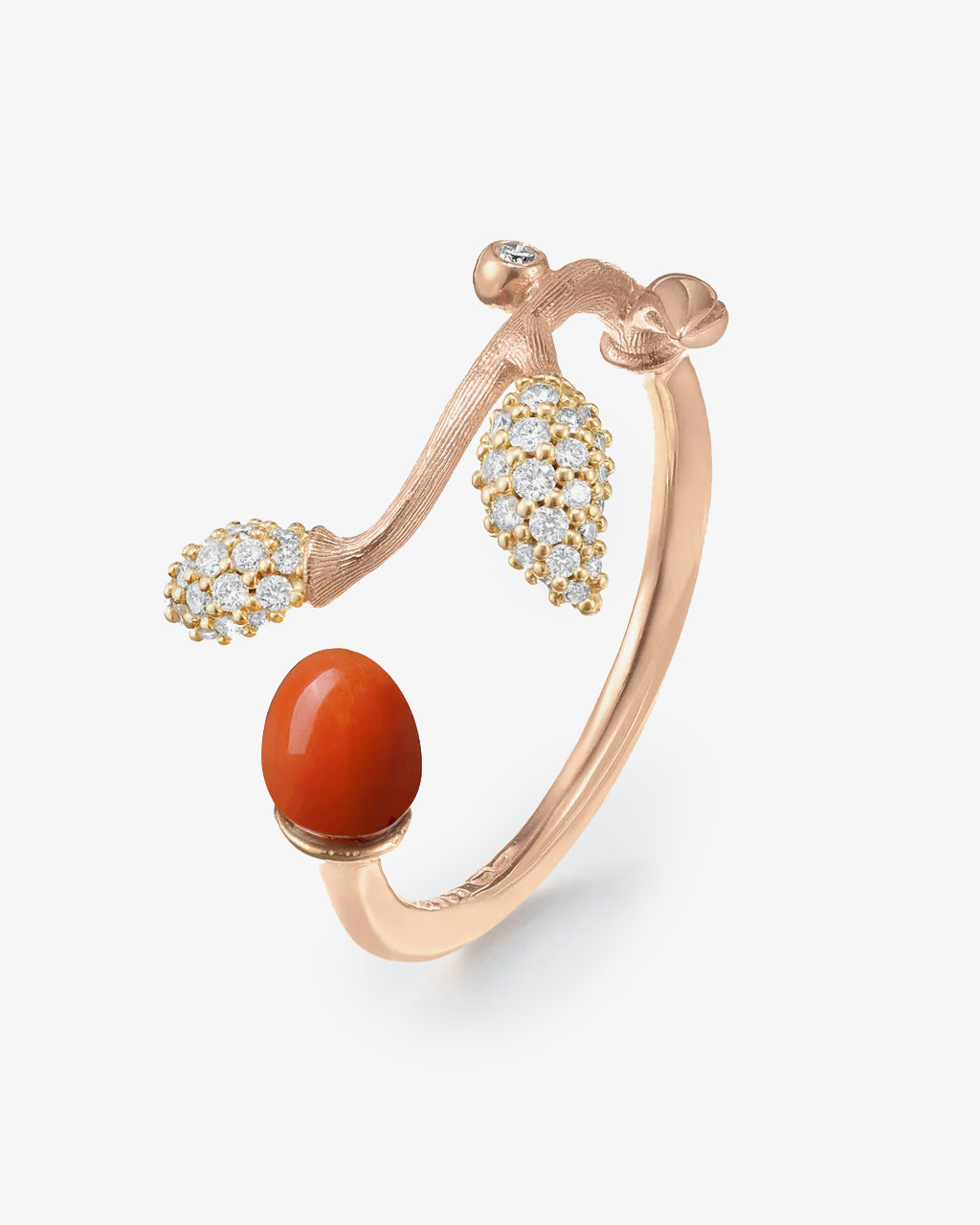 Ole Lynggaard Blooming Coral Diamond Ring – McKinneys Jewellers