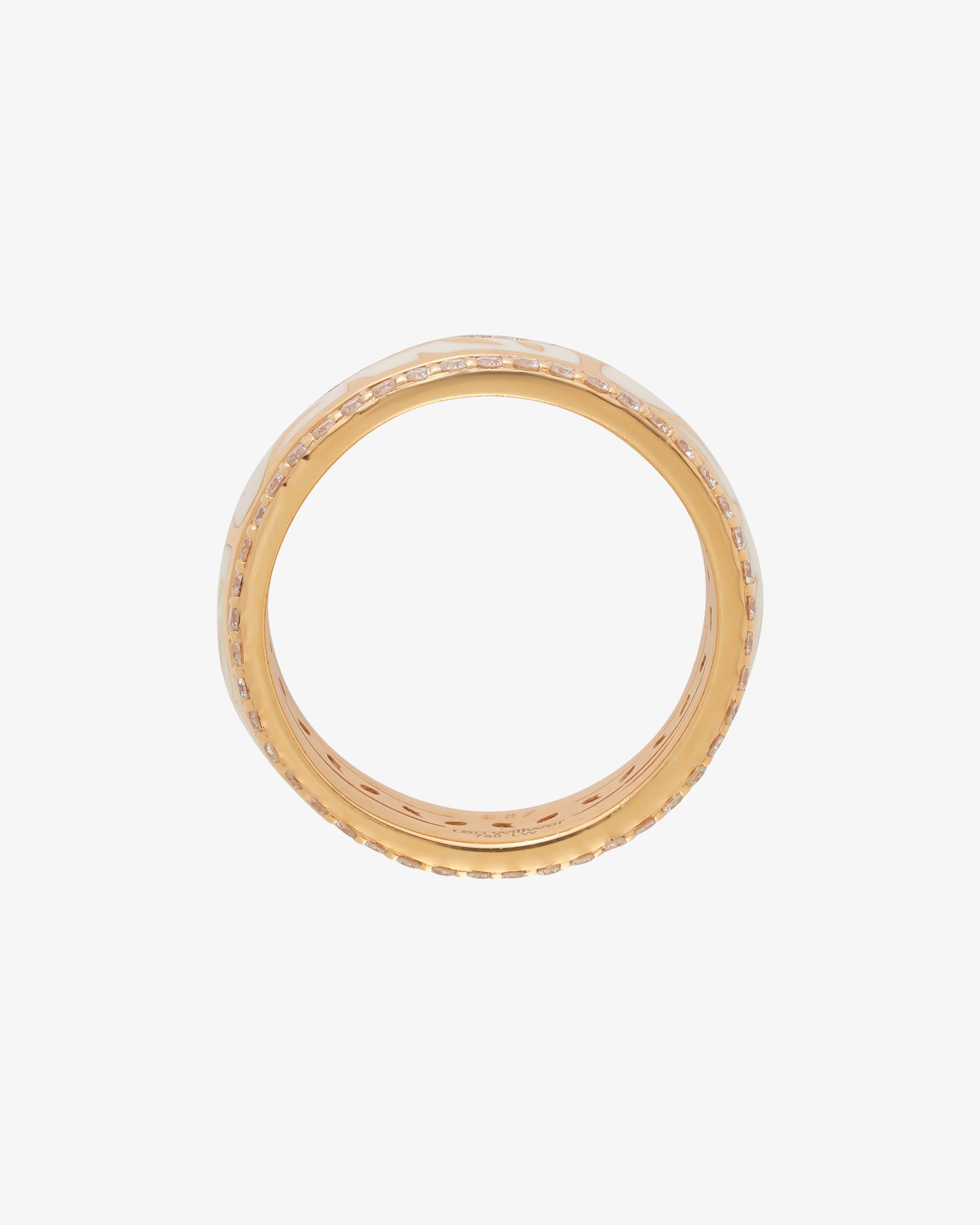 Leo Wittwer White Diamond Ring