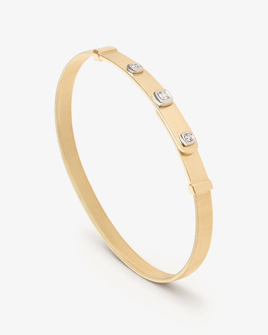 Marco Bicego MASAI Diamond Coil Bangle