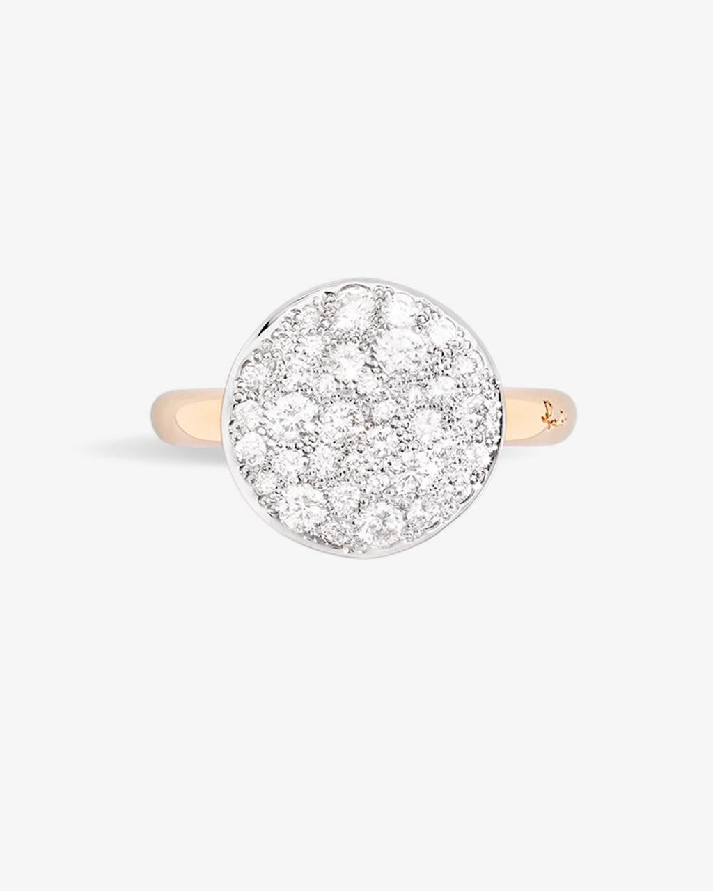 Pomellato Sabbia Collection Circle Diamond Ring