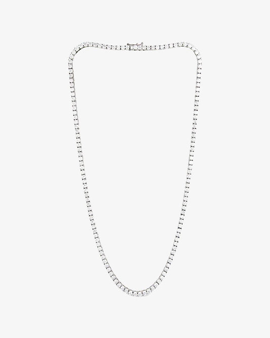 Diamond 16.01ct Claw Set Necklace