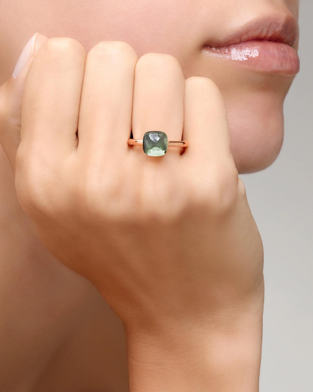 Pomellato Nudo Classic Ring with Prasiolite