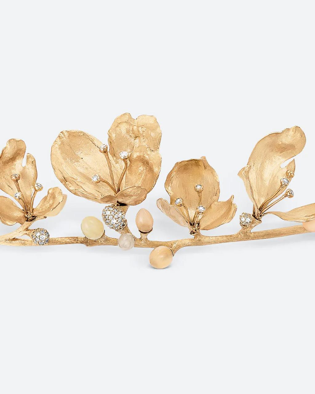 Ole Lynggaard Special Edition Wild Rose Tiara