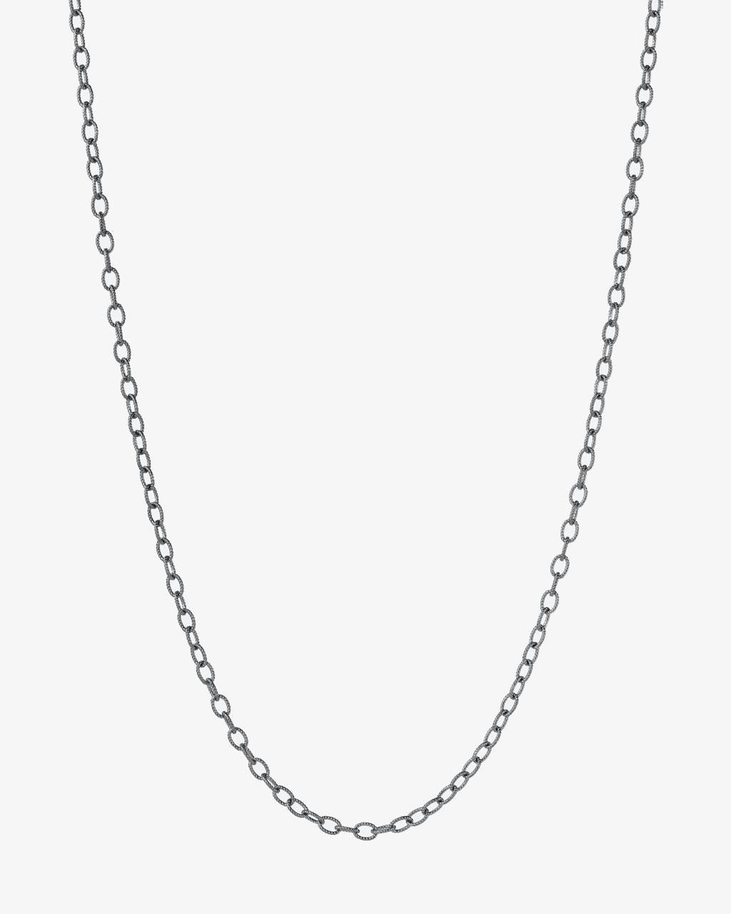 Ole Lynggaard 'Lotus' Sterling Silver Anchor Chain Medium 90cm