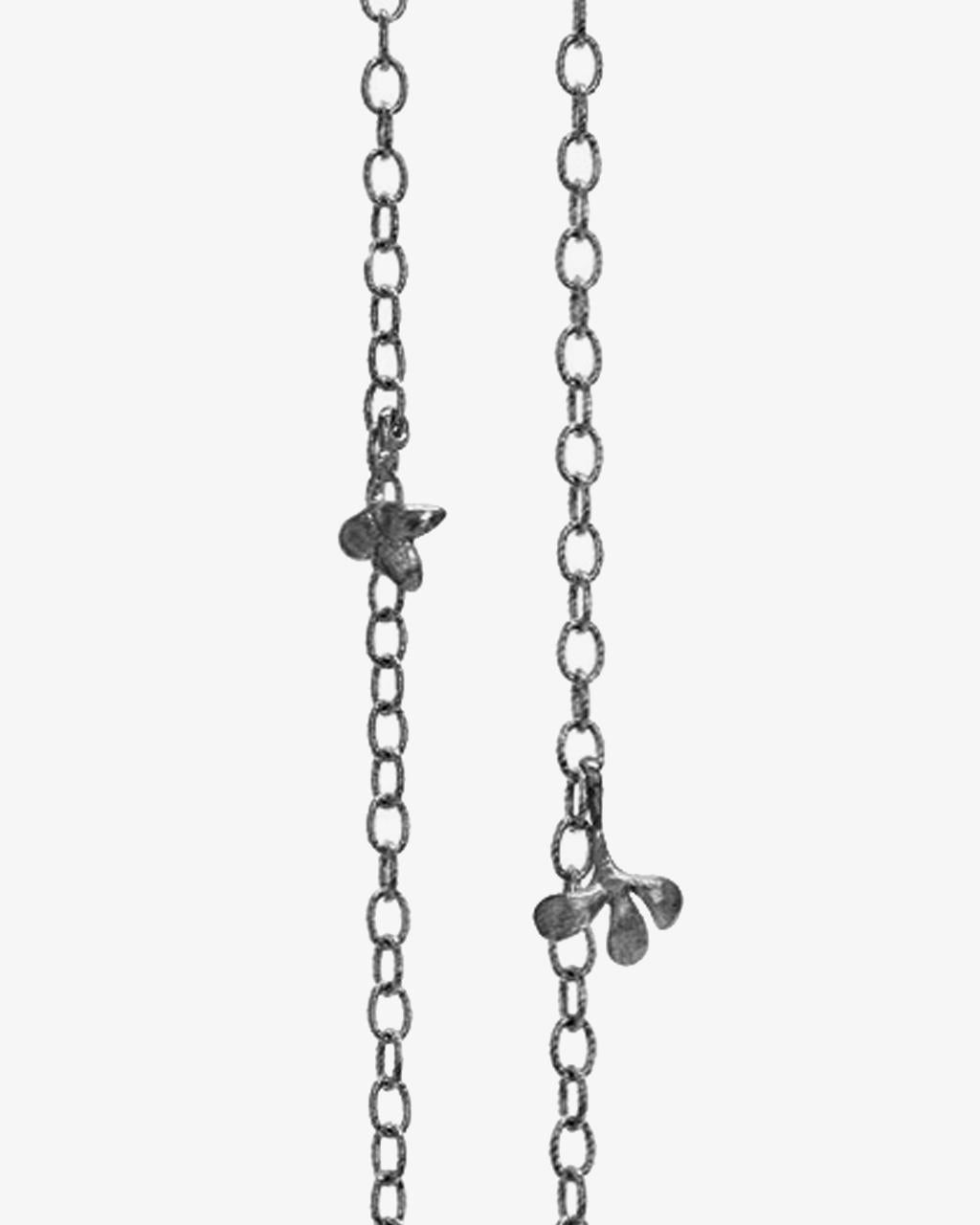 Ole Lynggaard 'Lotus' Sterling Silver Anchor Chain Medium 90cm