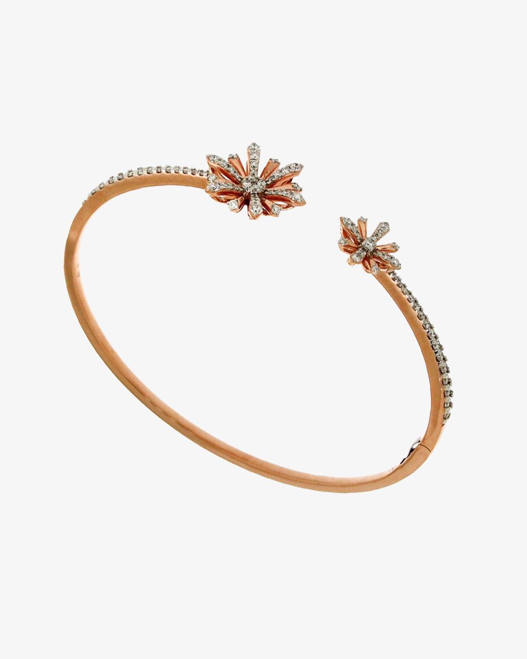 Hulchi Belluni 'Sunburst' Collection Diamond Set Bangle