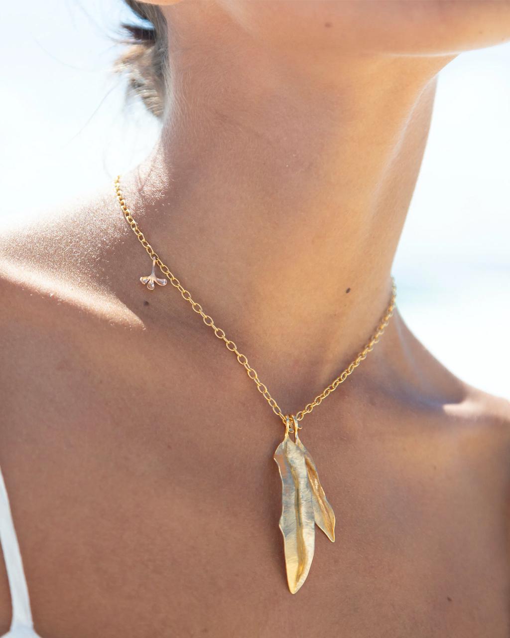 Ole Lynggaard Leaves Medium Pendant