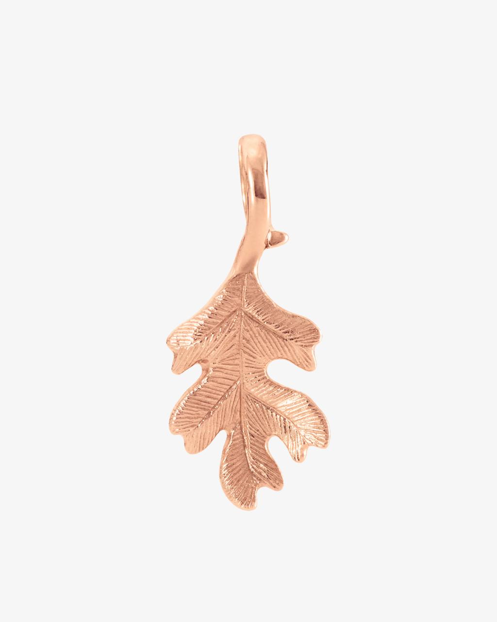 Ole Lynggaard Forest Rose Gold Medium Oak Leaf