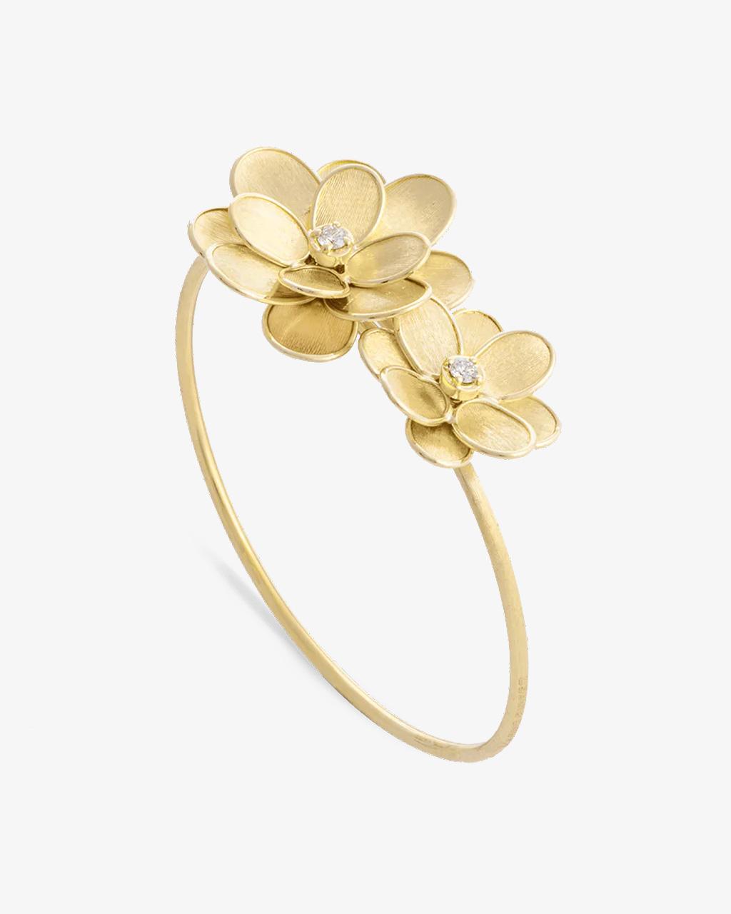 Marco Bicego Lunaria Petali Collection Diamond Bangle